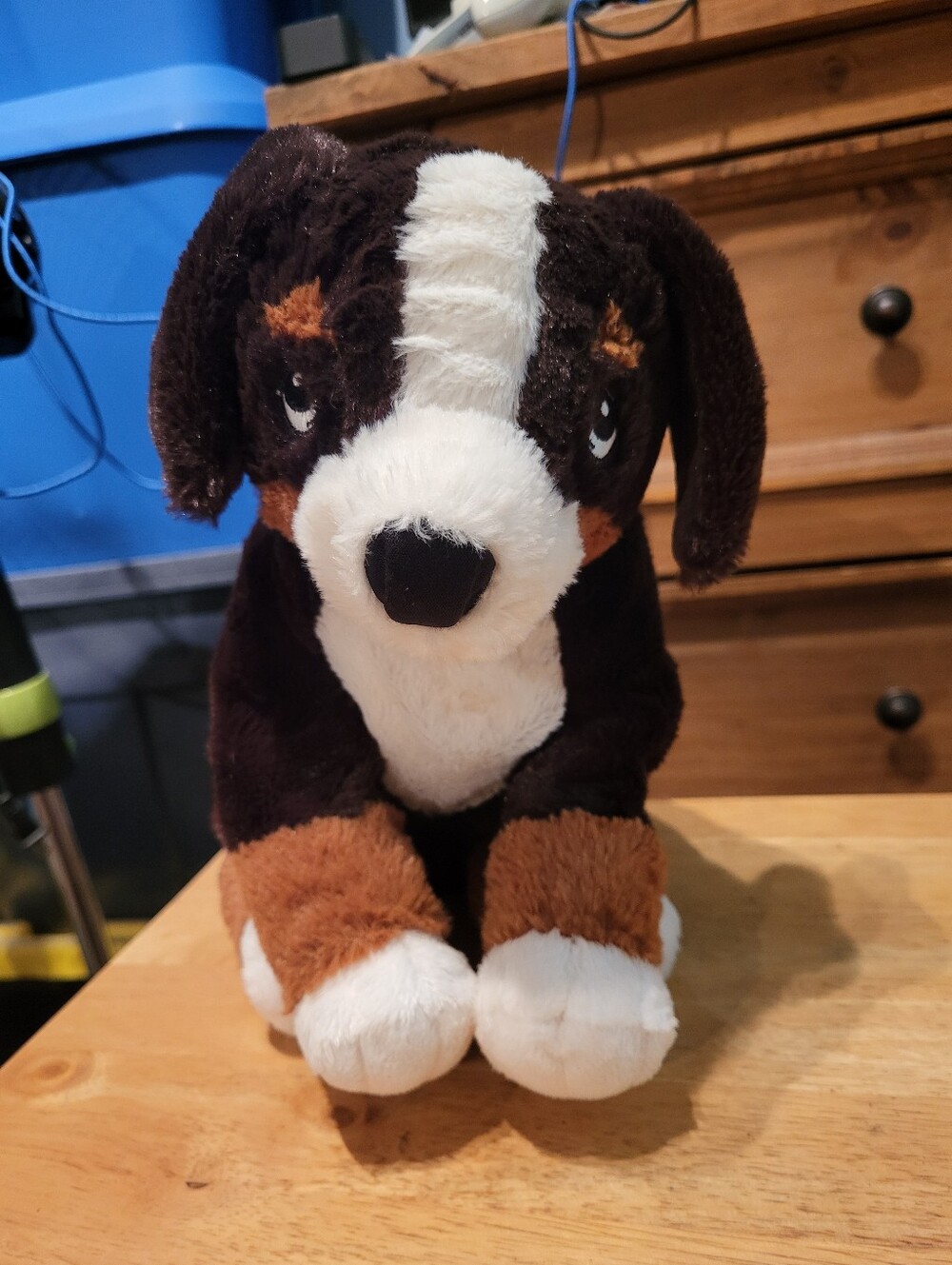 VINTAGE IKEA Hoppig Bernese Mountain Dog Plush Stuffed Animal Toy